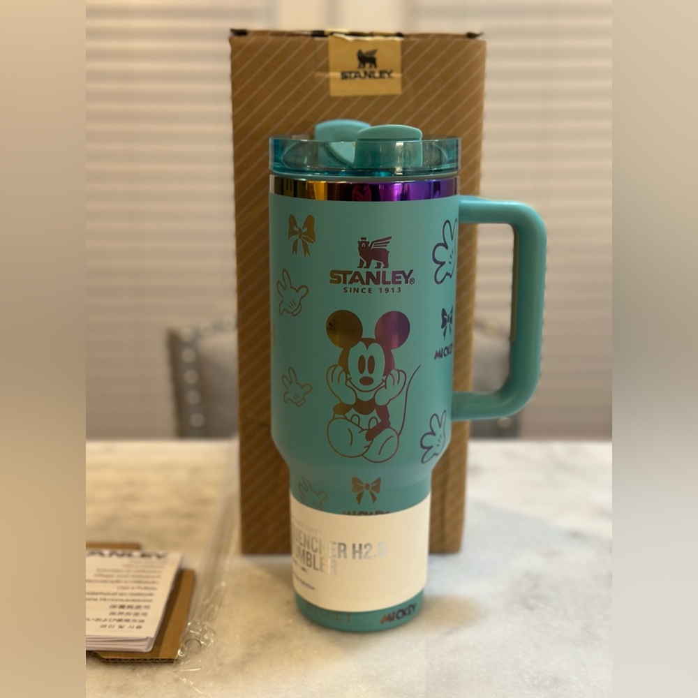 Stanley Mickey Mouse Unique Collaboration Green 40oz Tumbler